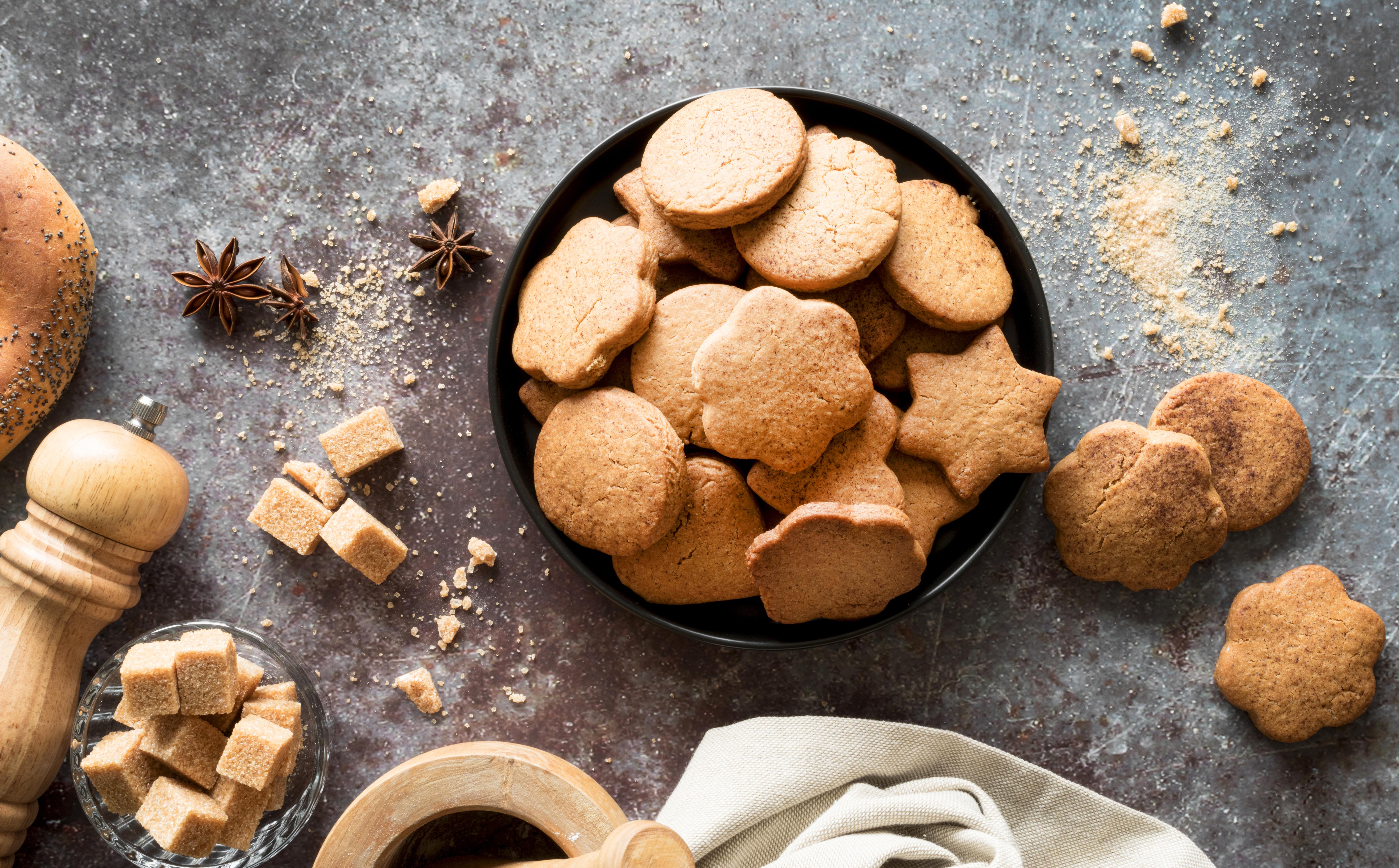 Galletitas en un bowl.
