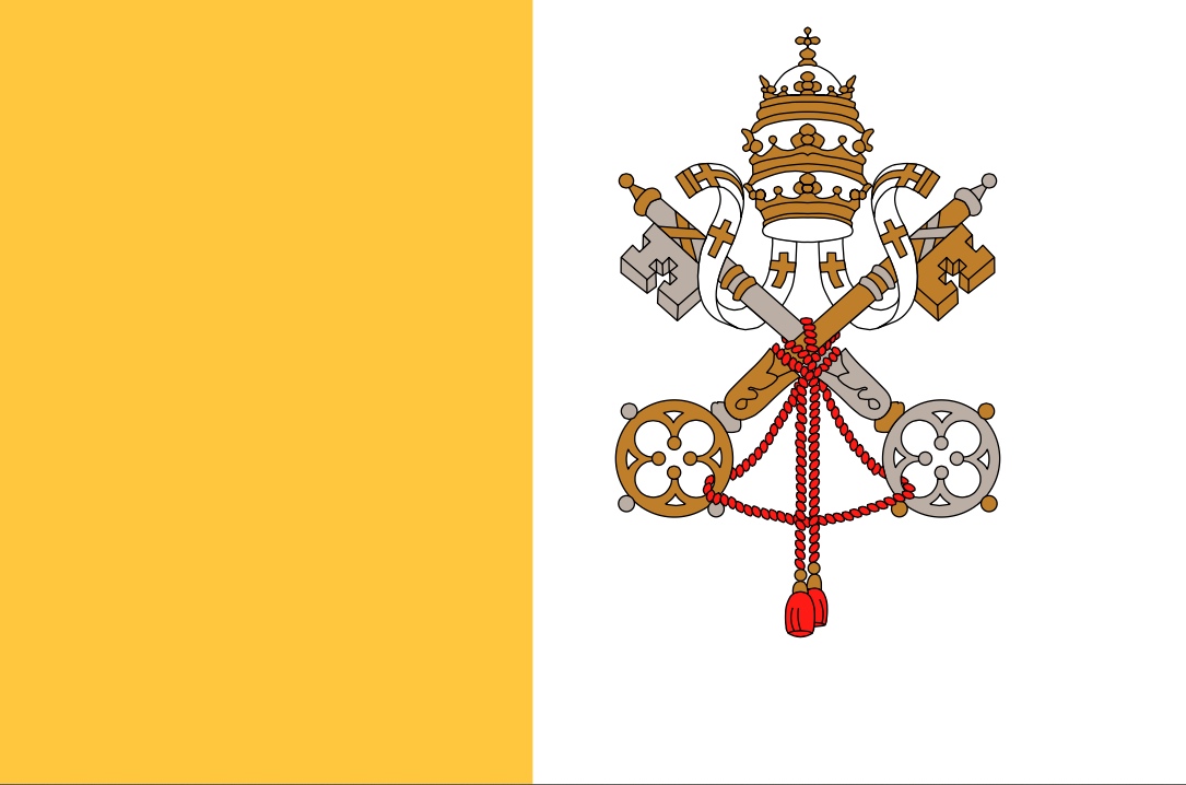 bandera vaticana